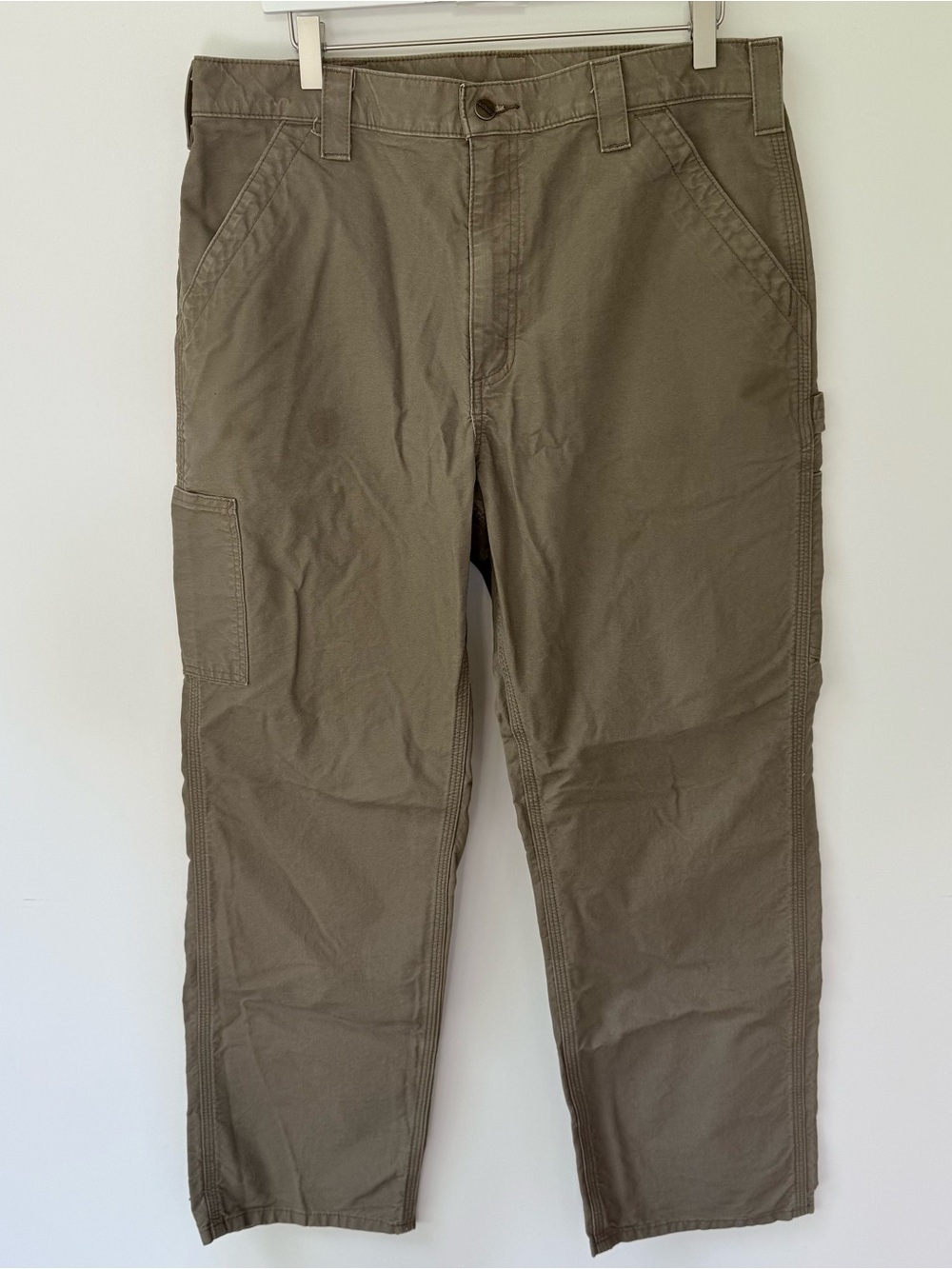 Carhartt Men’s Loose Fit Canvas Utility Work Pants 100% Cotton 34x32